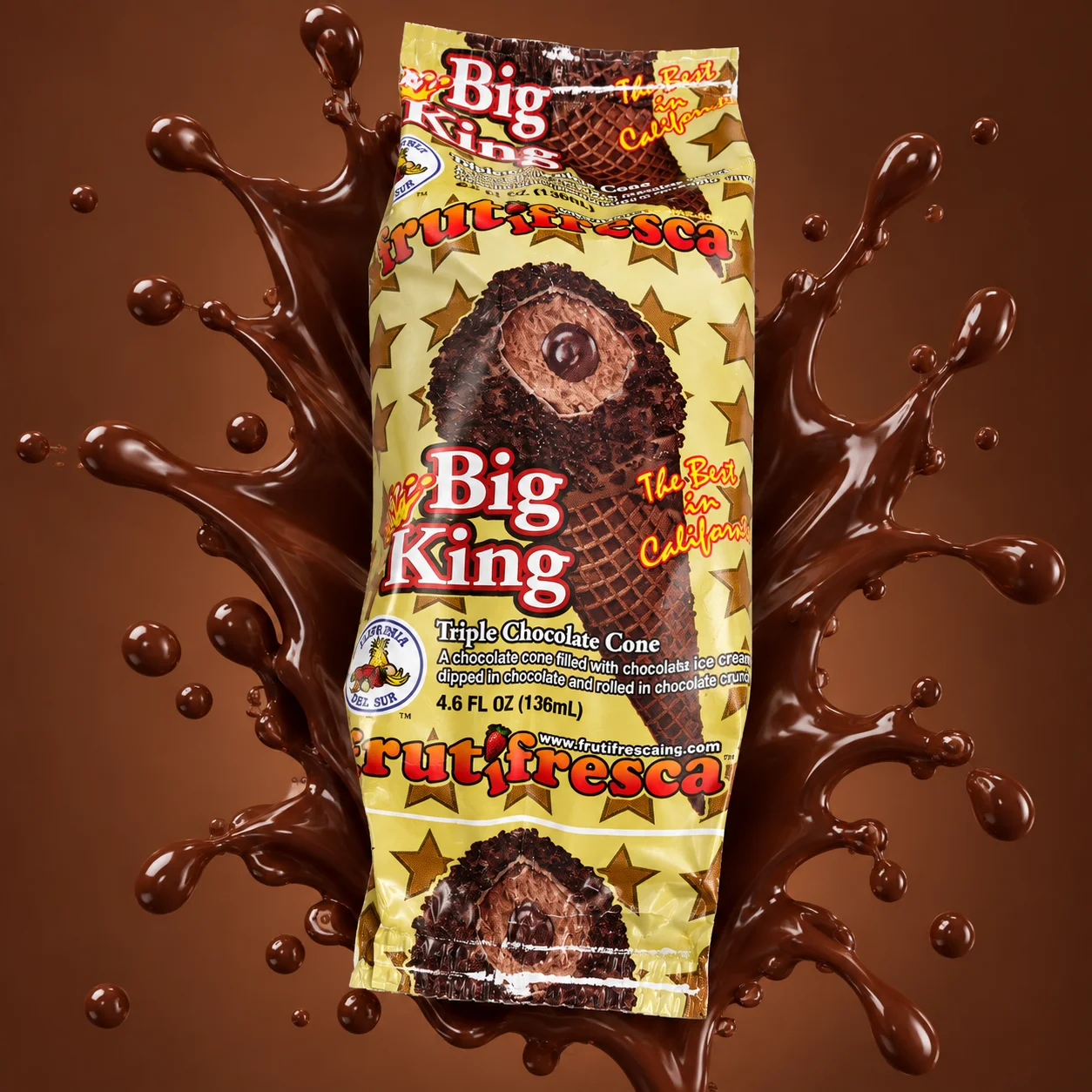 Double King Triple Chocolate Cone