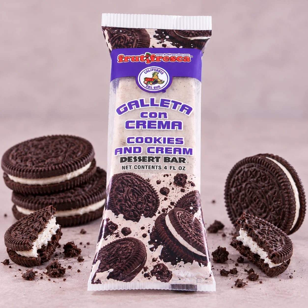 Paleta con Crema Galleta