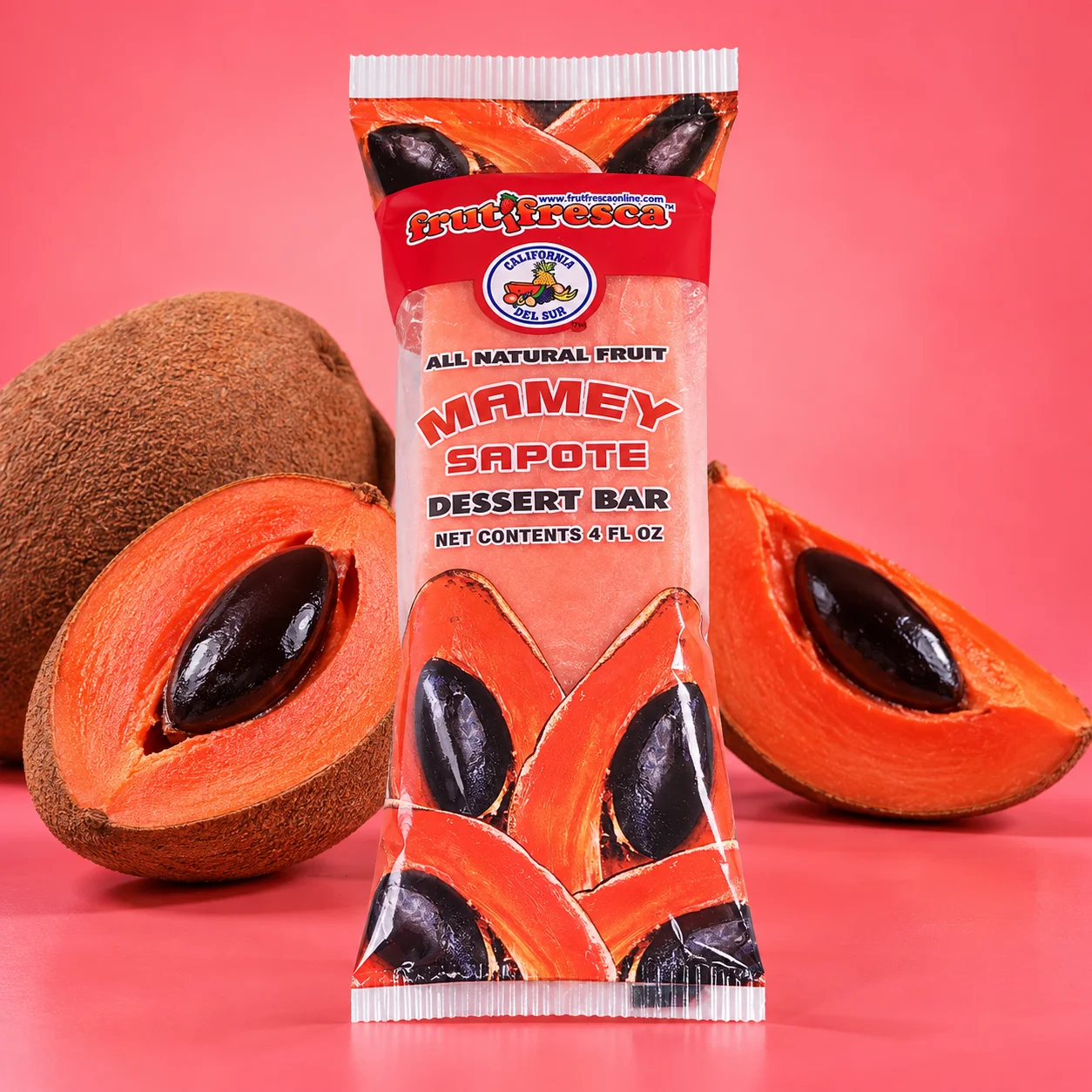Paleta con Crema Mamey