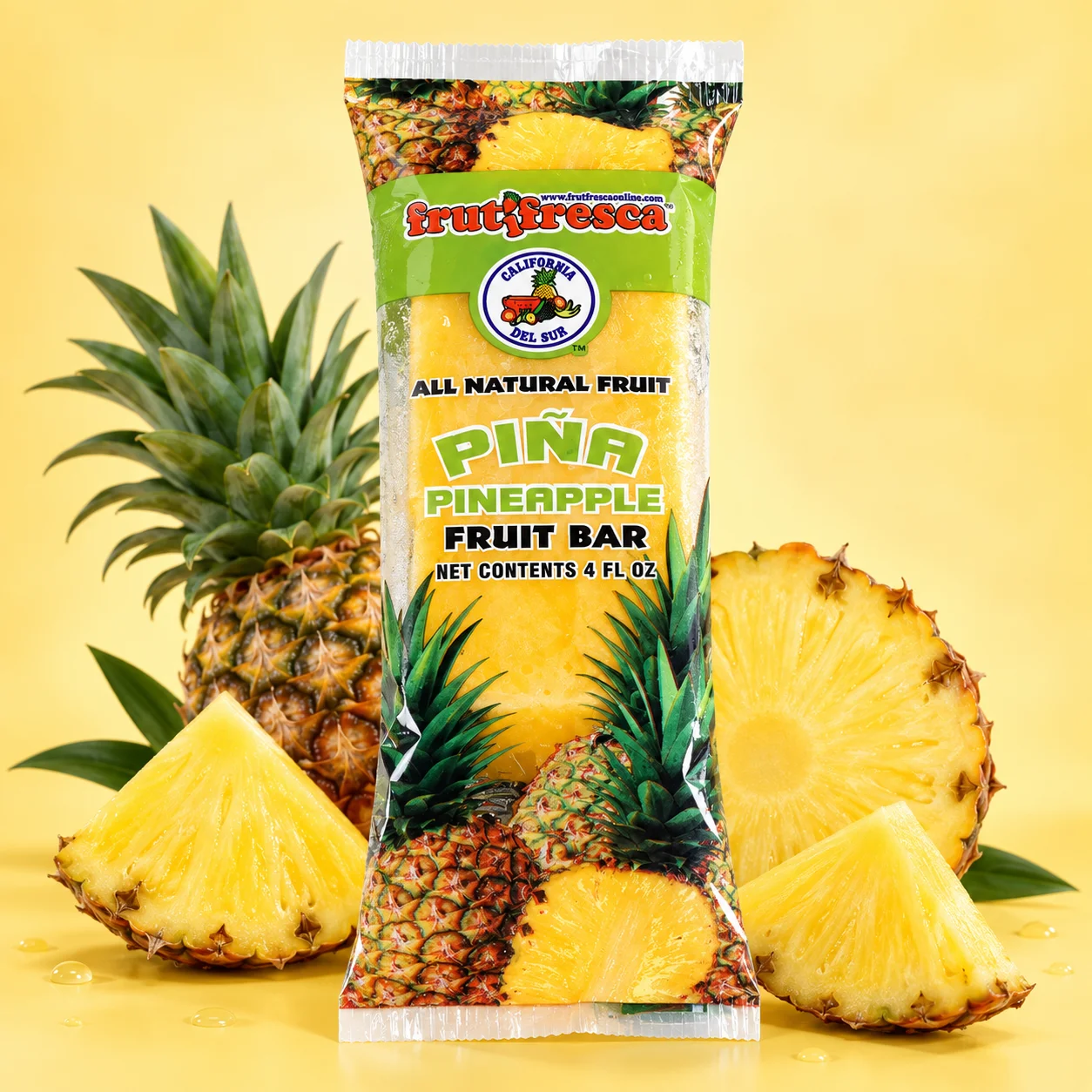 Paleta de Frutas Piña