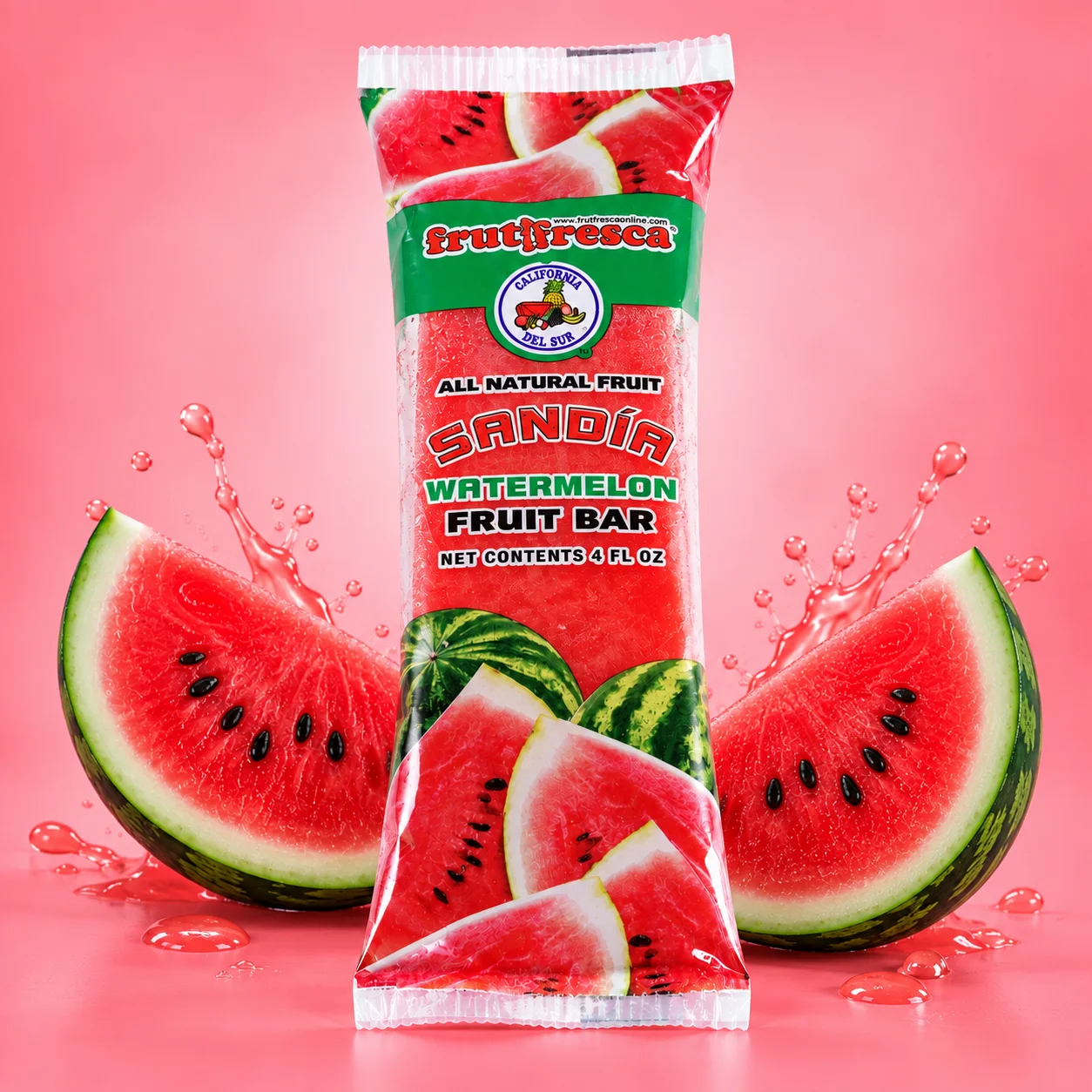 Paleta de Frutas Sandía