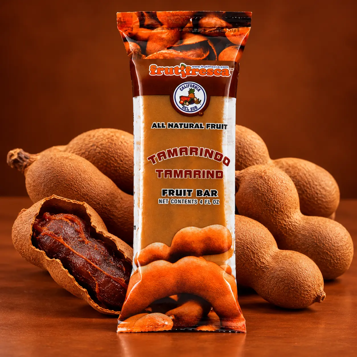 Paleta de Frutas Tamarindo