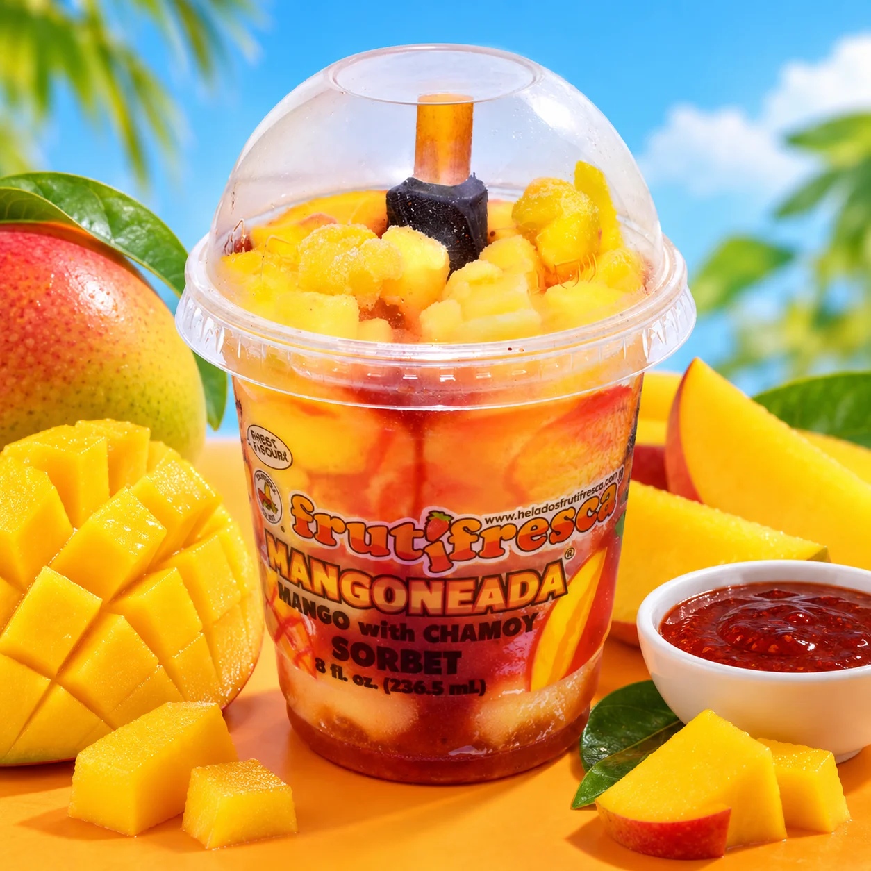 Sorbete Mangoneada