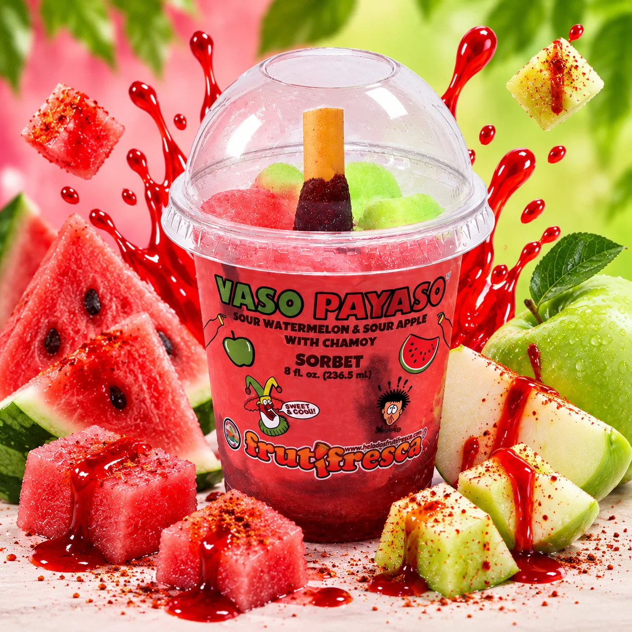 Sorbete Vaso Payaso