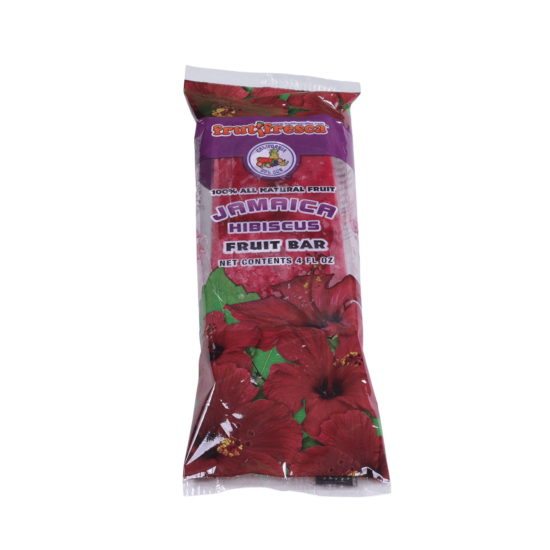 Hibiscus Ice Fruit Bar