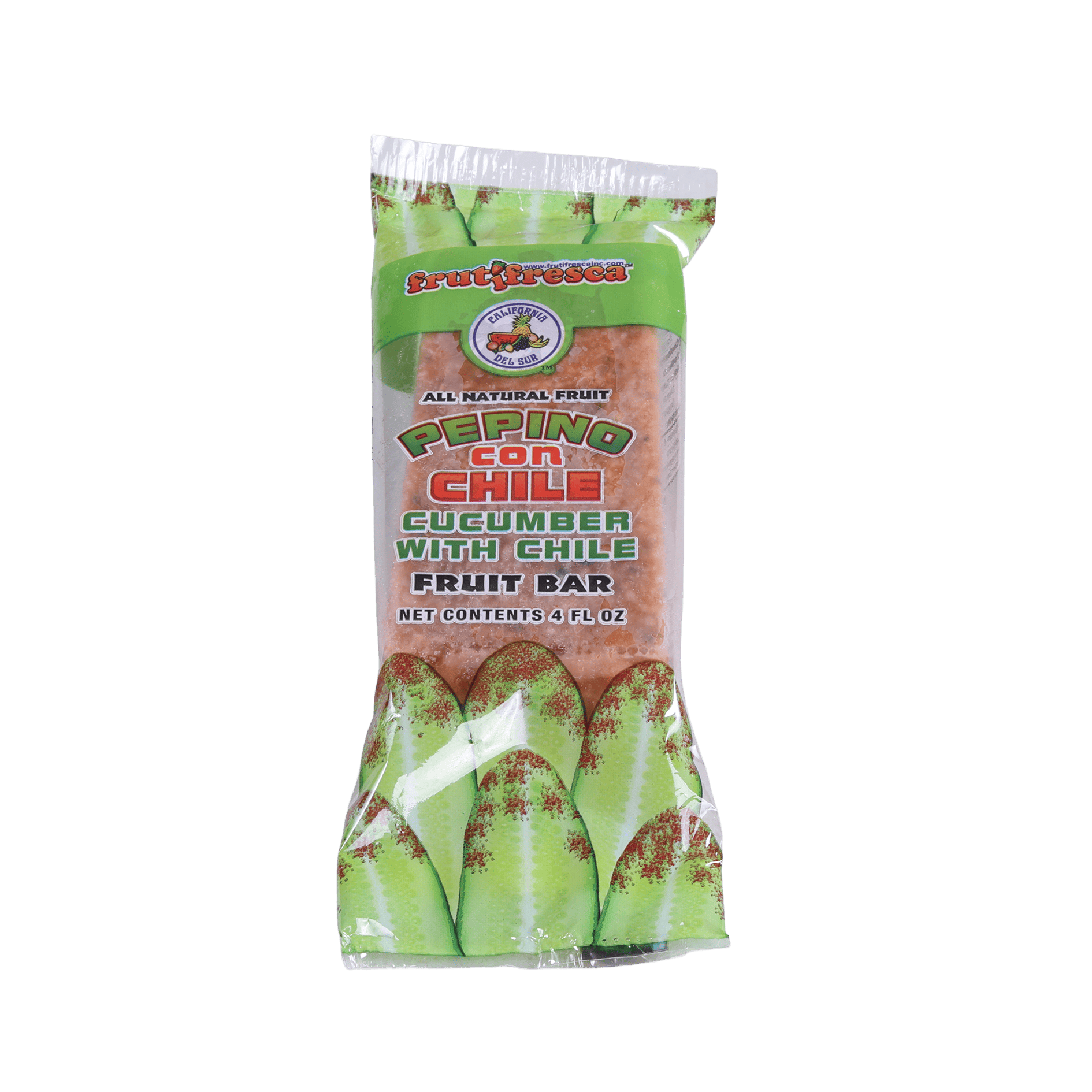 Cucumber With Chile Fruit Bar